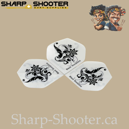 Deadly Blossom Family – PVC Standard Dart Flights 3-Pack