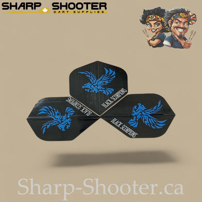 Ironwing Dart Flights-Eagle– Standard Shape-PVC – 3-Pack