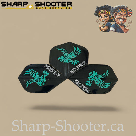 Ironwing Dart Flights-Eagle– Standard Shape-PVC – 3-Pack