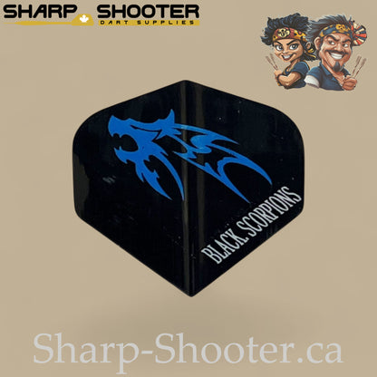 Wolf Dart Flights – PVC – Standard Shape – 75 Micron – 3 Pack