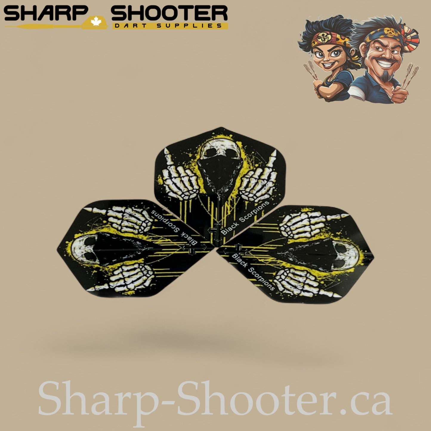 Call Out – PVC Standard Dart Flights 3-Pack | Sharp Shooter
