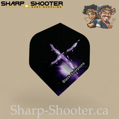 Impact Dart Flights – Standard PVC – 75 Micron – 3-Pack