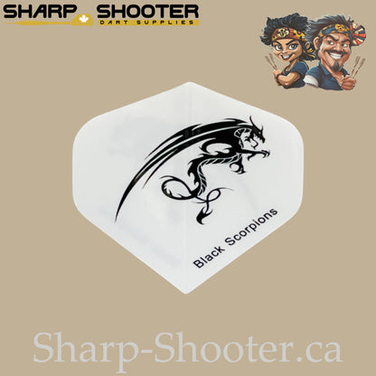 Dragon Dart Flights – PVC – Standard Shape – 75 Micron – 3 Pack