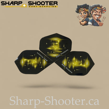 Spark Series – PVC Standard Dart Flights 3-Pack