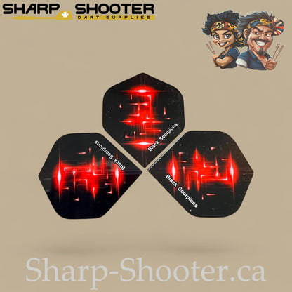 Spark Series – PVC Standard Dart Flights 3-Pack