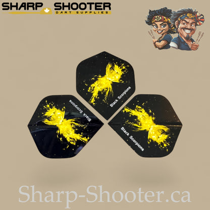 Alien Family – PVC Standard Dart Flights 3-Pack