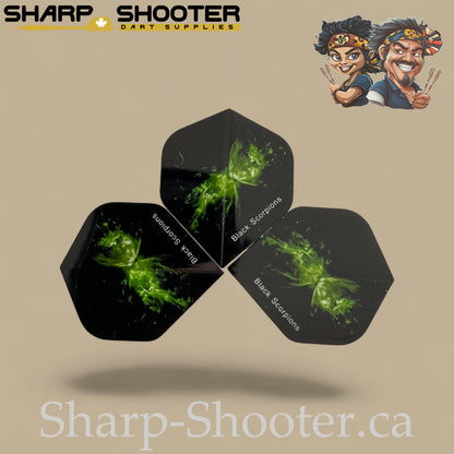 Alien Family – PVC Standard Dart Flights 3-Pack