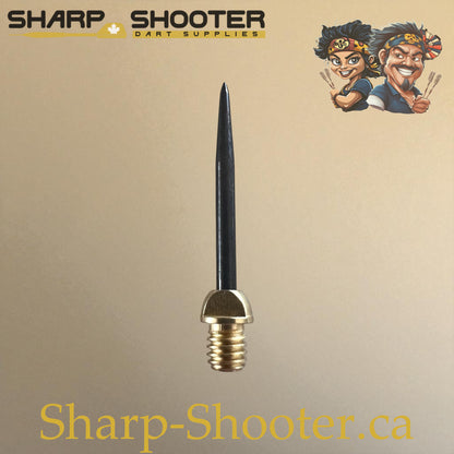 DP12 Steel Dart Tip – Copper/Black – 29 mm – 1.7 g – 3 Pack – Sharp Shooter
