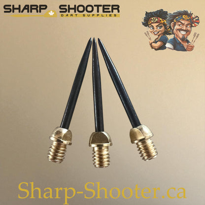 DP12 Steel Dart Tips – 29/32 mm – Color Combos – 3 Pack