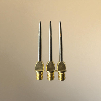 DP12 Steel Dart Tip – Copper/Silver – 32 mm – 2.0 g – 3 Pack – Sharp Shooter