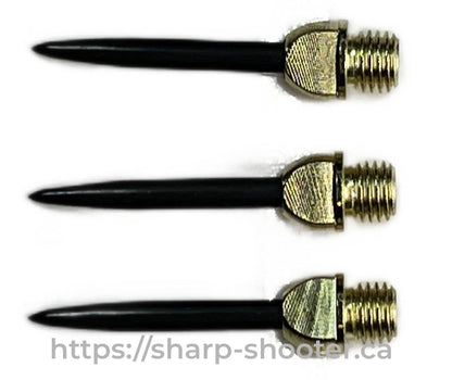 Steel Dart Tips – 32mm – Choose Your Style – 3 Pack