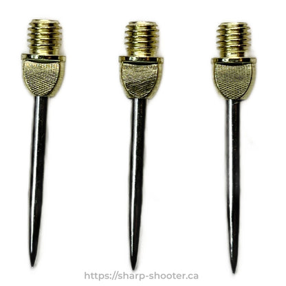 Steel Dart Tips – 32mm – Choose Your Style – 3 Pack