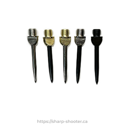 Steel Dart Tips – 32mm – Choose Your Style – 3 Pack
