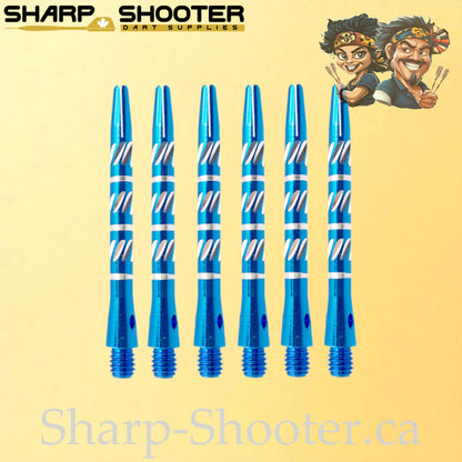 Trident – DS18 – Aluminum Dart Shaft – 45mm – Triple Cut Grip – 3 Pack