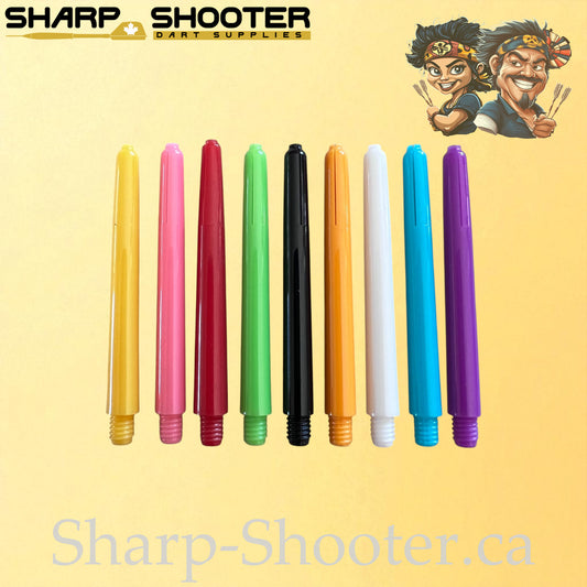 Vice – DS24 – Plastic Dart Shafts – 35mm, 41mm, 48mm – Solid Colors