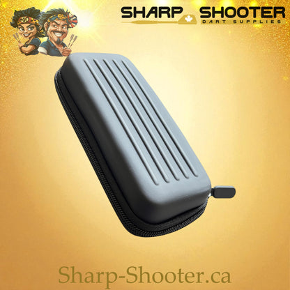 The Sidearm dart case DP-23 Black — small PVC case holds 3 darts, Sharp-Shooter.ca