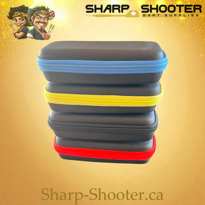 The Sidearm case family lineup — DP-23 shown in multiple colors, Sharp-Shooter.ca